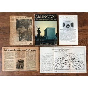 VINTAGE ARLINGTON BOOK AND MEMORABILIA COLLECTION